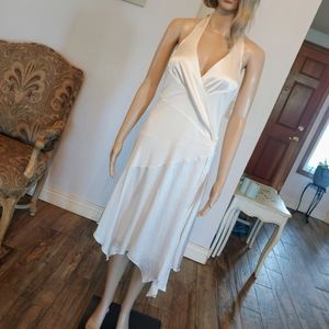 babe San Francisco Racer Back Satin Slip Dress